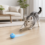 Bola Inteligente Interactiva para Gatos – Movimiento Automático con Luces LED