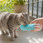 Botella Portátil con Filtro para Mascotas 380 ml – Agua Fresca en Cualquier Lugar