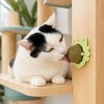 Bola de Hierba Gatera Giratoria – Diversión y Estimulación para tu Gato